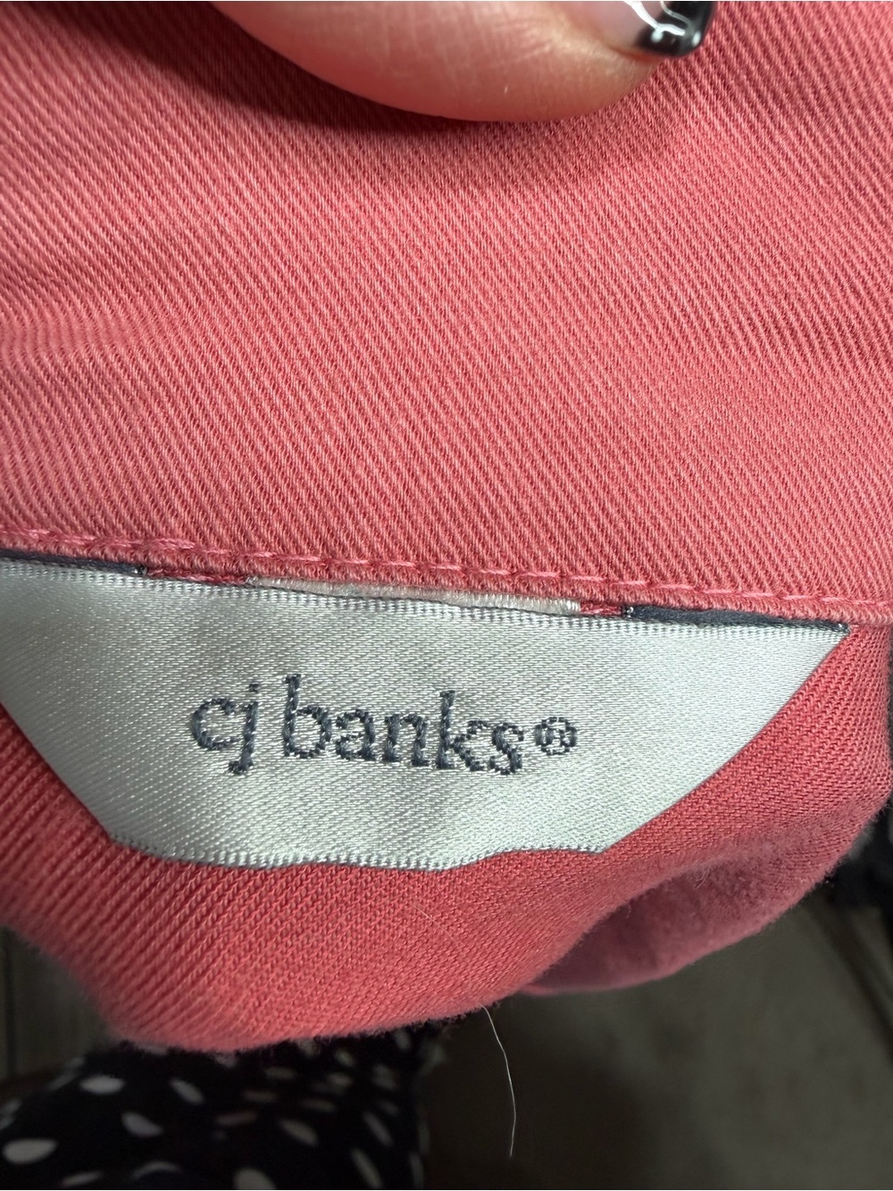 CJ Banks Coral Utility Jacket with Snap Pockets - Picture 6 of 8